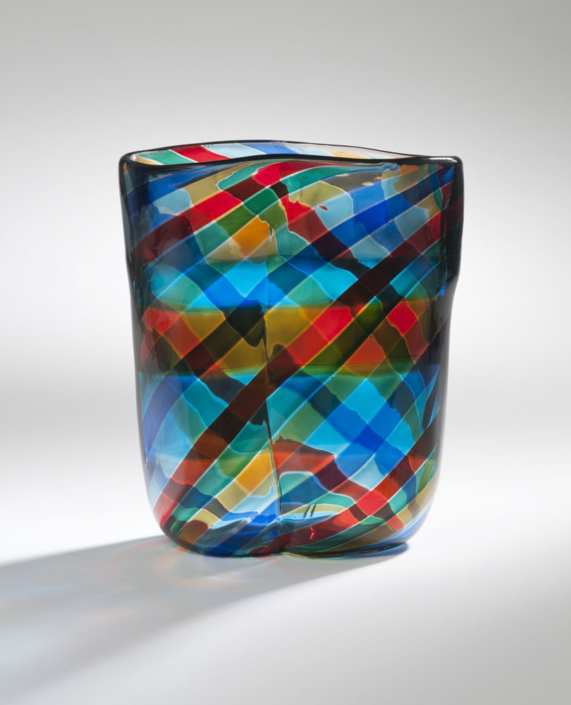 Fulvio Bianconi/Venini, Vase Scozzese, Entwurf 1971, Kunstsammlungen der Veste Coburg © VG Bild-Kunst, Bonn 2019 © Foto: Kunstsammlungen der Veste Coburg