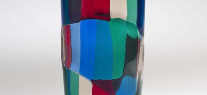 Fulvio Bianconi/Venini, Vase, Entwurf 1951, Kunstsammlungen der Veste Coburg © VG Bild-Kunst, Bonn 2019 © Foto: Kunstsammlungen der Veste Coburg